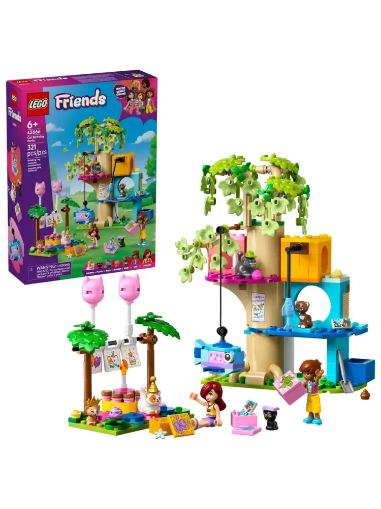 Конструктор Friends 42666 День рождения и домик на дереве