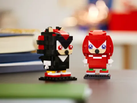 Конструктор LEGO BrickHeadz 40672 Ежик Соник: Наклз и Шэдоу