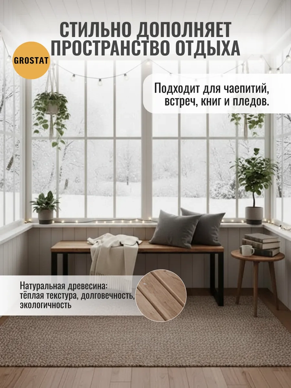 Скамейка садовая LOFT