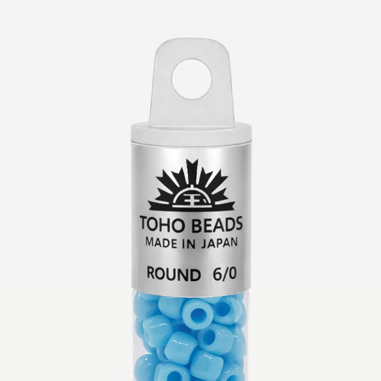 Японский бисер TOHO Round 6/0 (№43), непрозрачный глянцевый