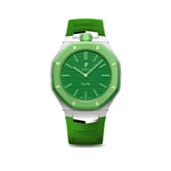 Корпус для часов POP-Swatch x AP - GREEN EIGHT из 2 ремешков