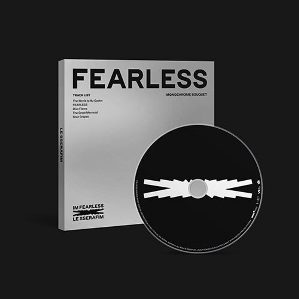 LE SSERAFIM - FEARLESS (MONOCHROME BOUQUET Ver.)