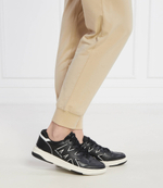 Кожаные кроссовки rebel lace up Michael Kors - черный(43S4RLFS1L)