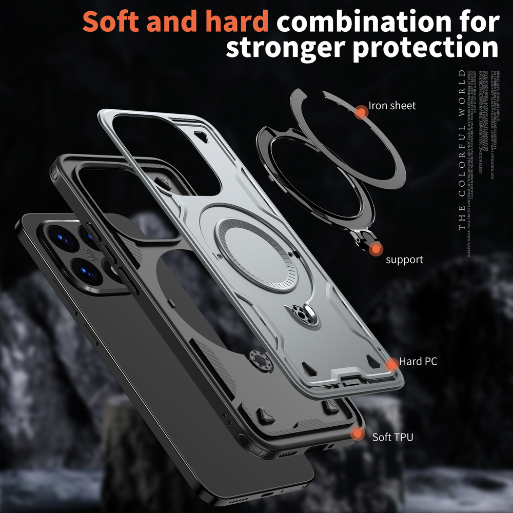 Чехол Magneto Case с кольцом для Xiaomi 15T