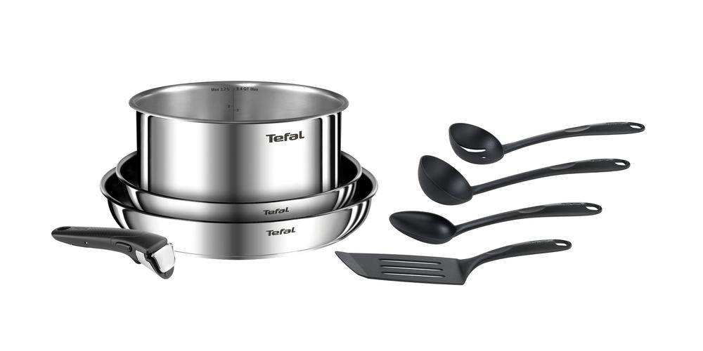 Набор посуды Tefal Ingenio Emotion 8 предметов 22/24/28 см 04209840