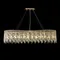 Подвесная люстра Abril ABRIL SP12 L1200 GOLD Crystal Lux