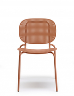 Стул металлический Scab Design Si-Si Dots, терракотовый