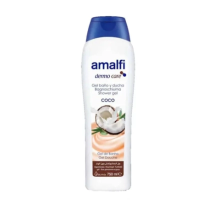 AMALFI Гель для душа Кокосовый "Cocunut milk" для всех типов кожи 750мл