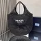 Женская сумка-тоут PRADA RAFFIA