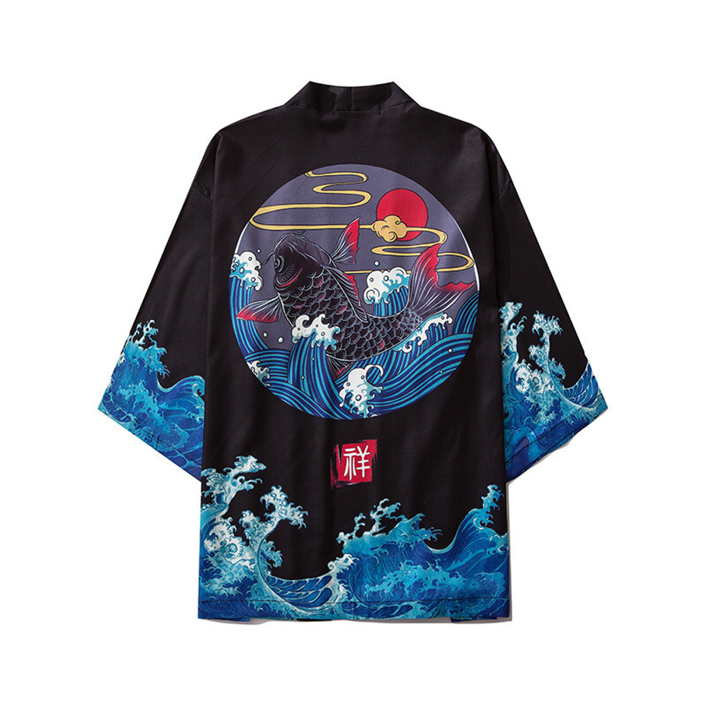Хаори "Синий карп"
