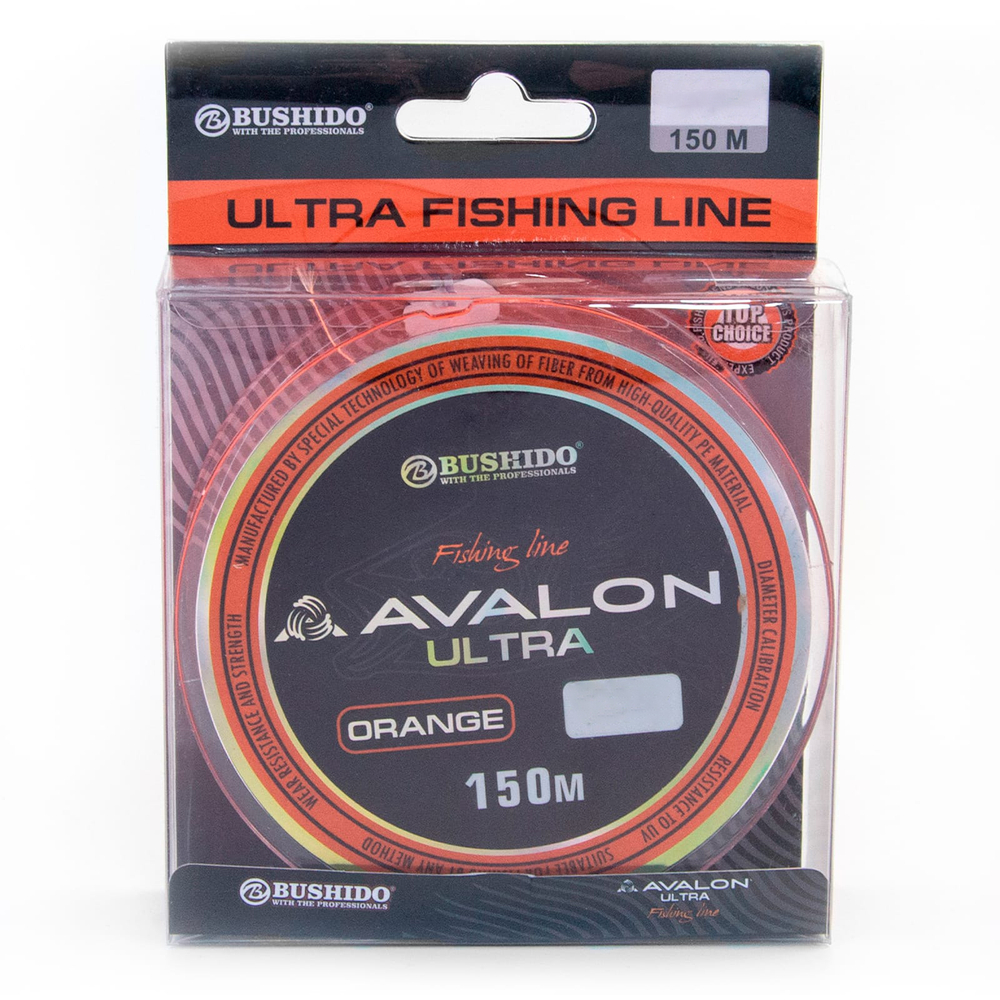 Плетенка Bushido Avalon Ultra Orange (150м)