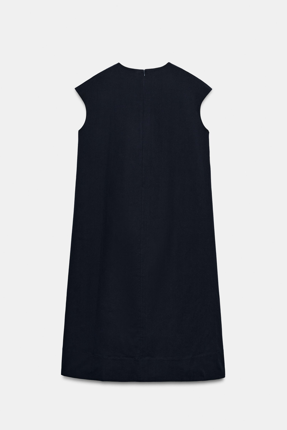 ПЛАТЬЕ МИДИ ИЗ ПОПЛИНА — ZW COLLECTION — ZARA