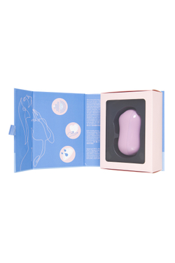 Вакуум-волновой бесконтактный стимулятор клитора Satisfyer Cotton Candy, силикон, фиолетовый