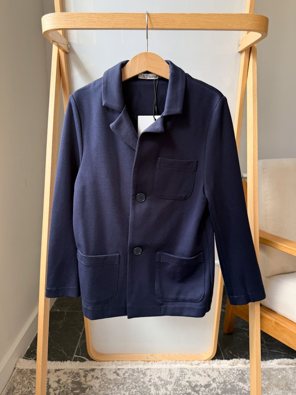 Новый пиджак из трикотажа A2 Design, 122