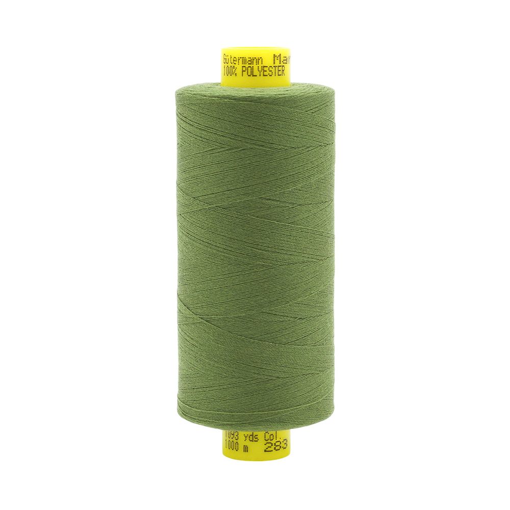 Нитка Gutermann Mara 150 (1000 метров), 1 кат., особо тонкая | 283 умеренный папортник