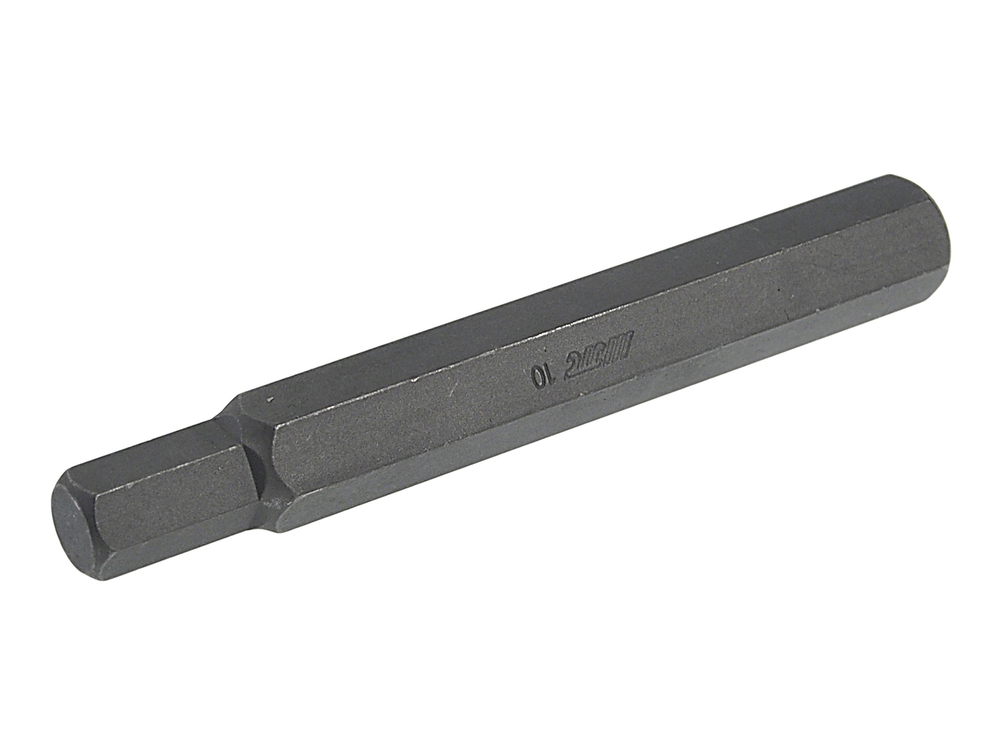 Бита HEX H10х80мм 5/16" DR 6-ти гранная удлиненная JTC