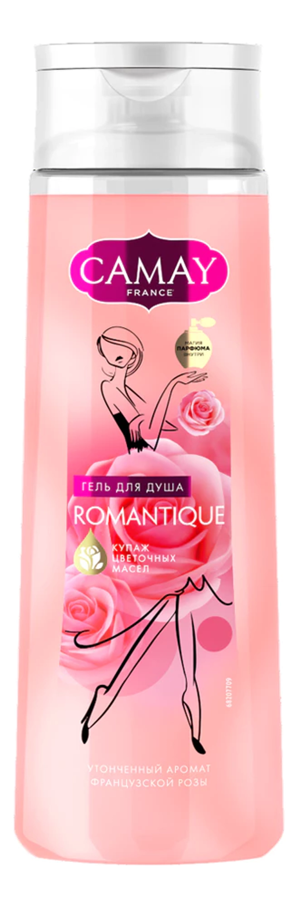 Camay гель для душа Romantique 250мл