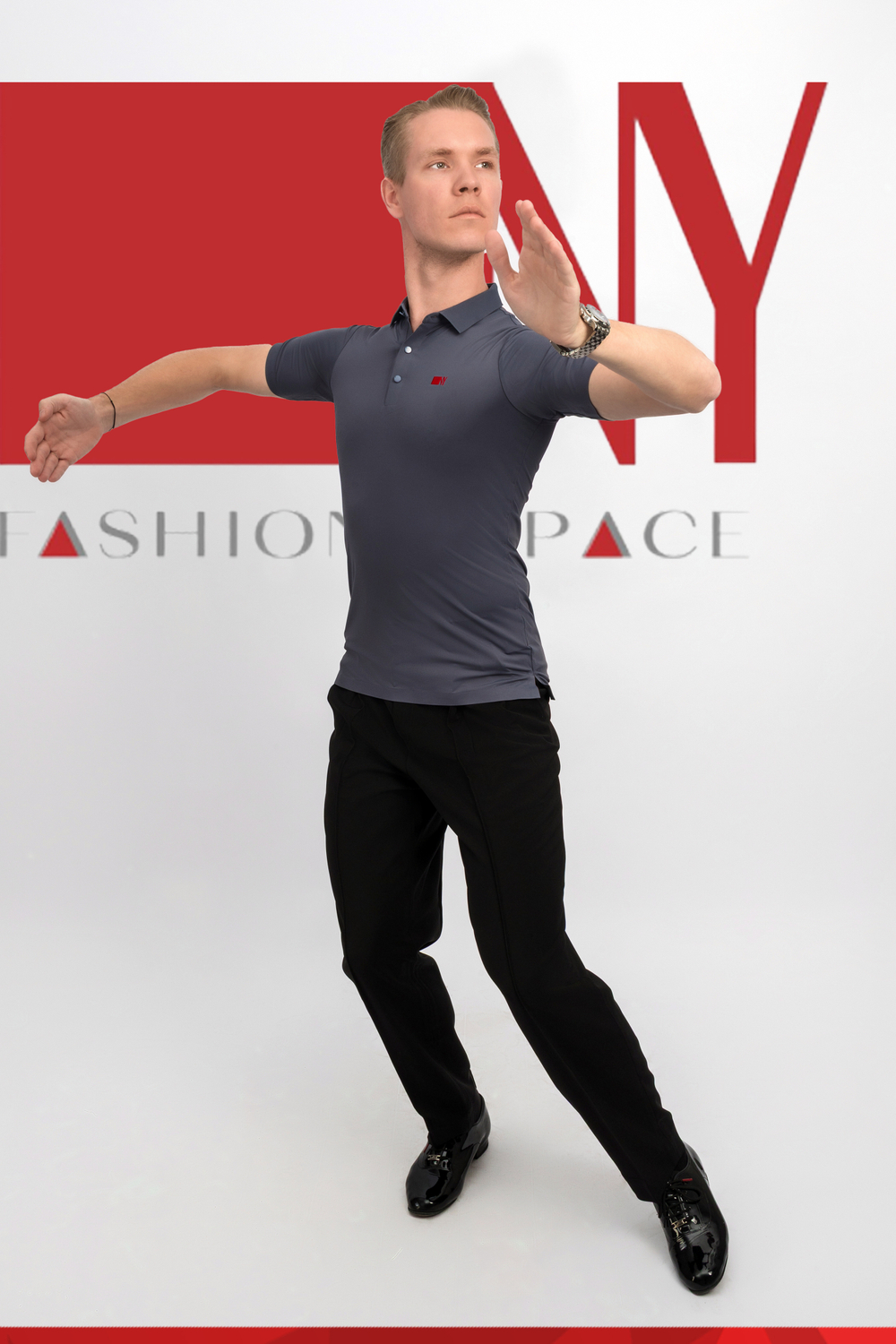 Поло Slim Fit Titanium
