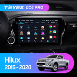 Teyes CC4 Pro 10,2" для Toyota Hilux 2015-2020 (прав)