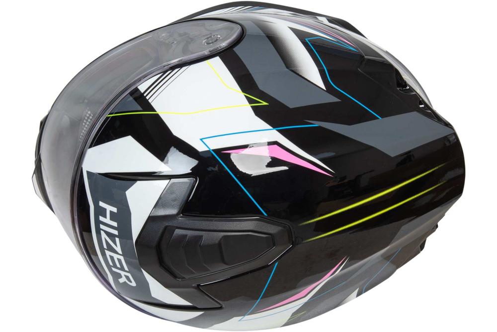 Шлем мото интеграл HIZER J5325 №4 (XXL) gray