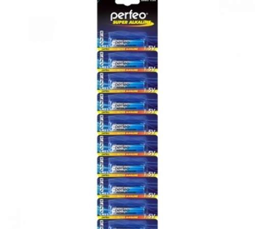 батарейка Perfeo LR03-10bl super alkaline