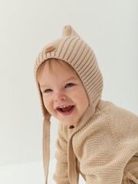 Шапка хлопковая однослойная "Нюд" 0+ (Эльф)