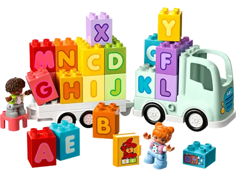 Конструктор LEGO Duplo 10421 Грузовик-алфавит