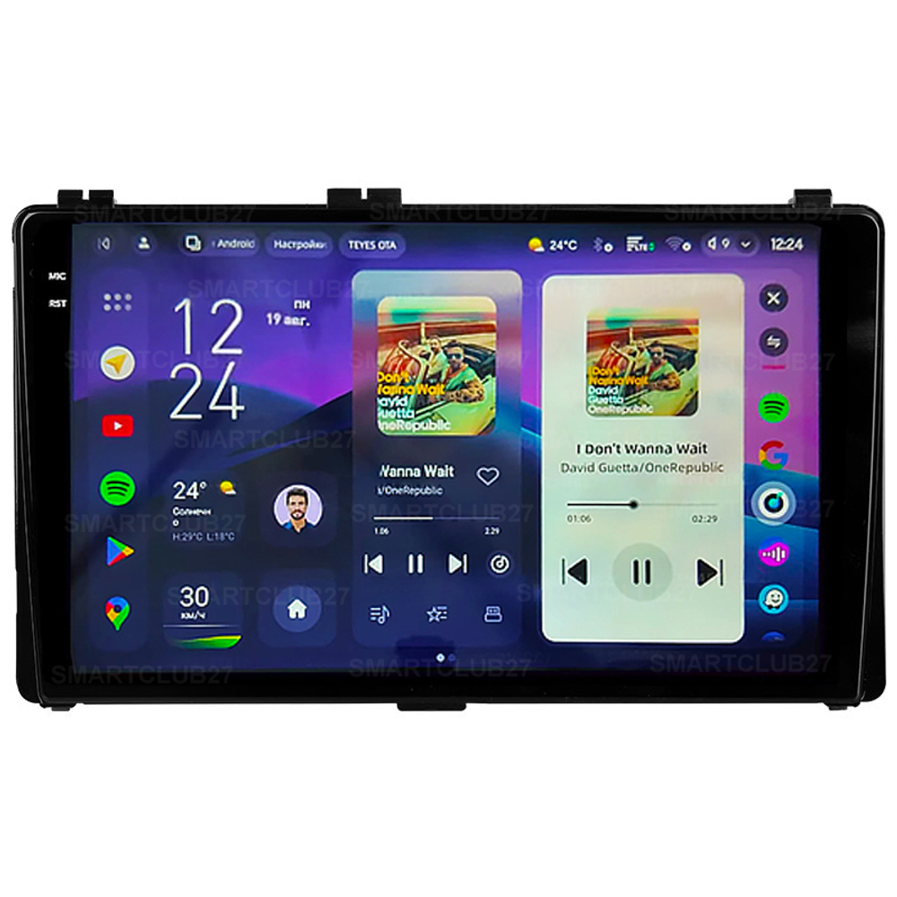 Teyes CC4 Pro 9" для Toyota Corolla, Auris 2017-2018