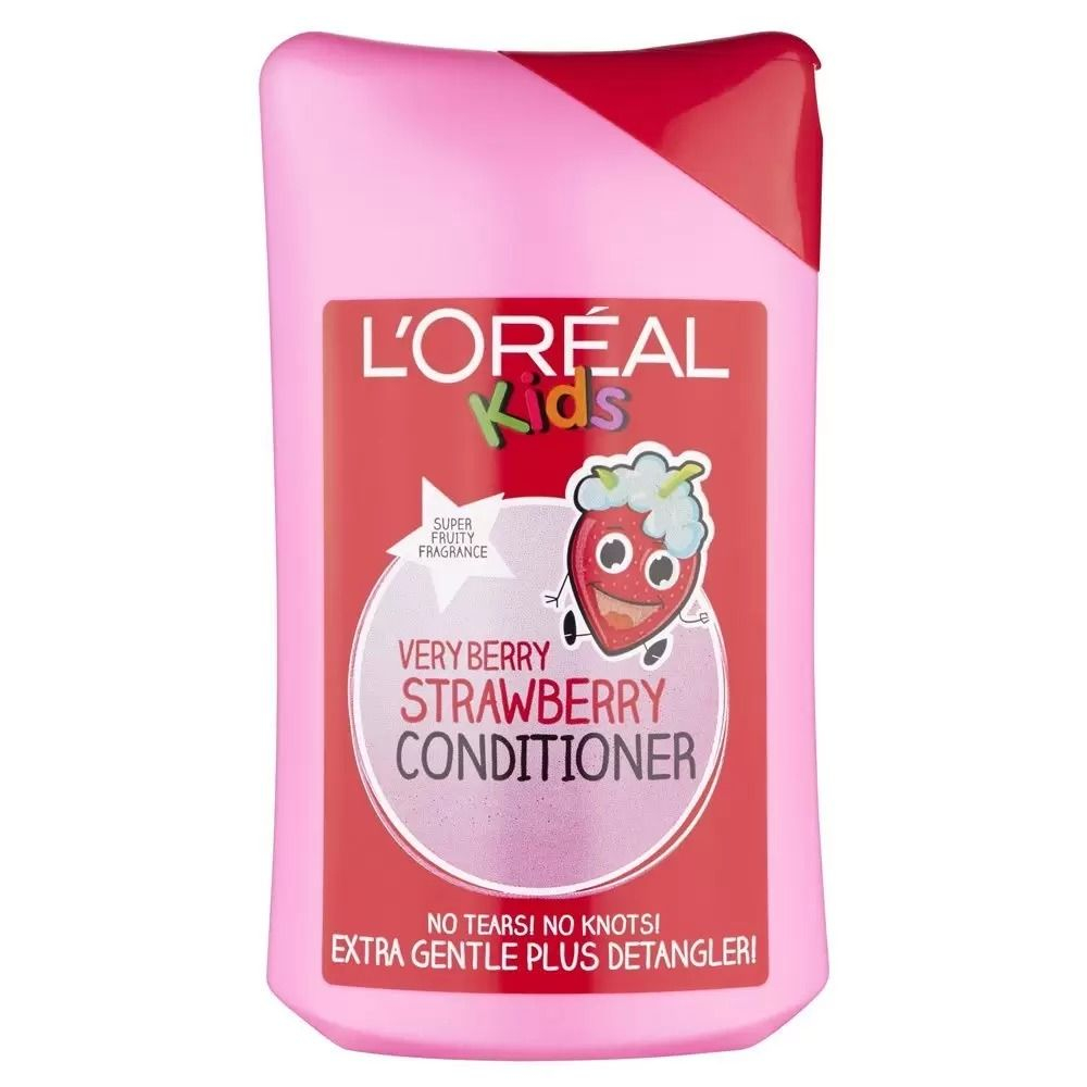 Кондиционер детский для волос L'ORAL Kids VERY BERRY Strawberry клубника 250 мл (Франция)