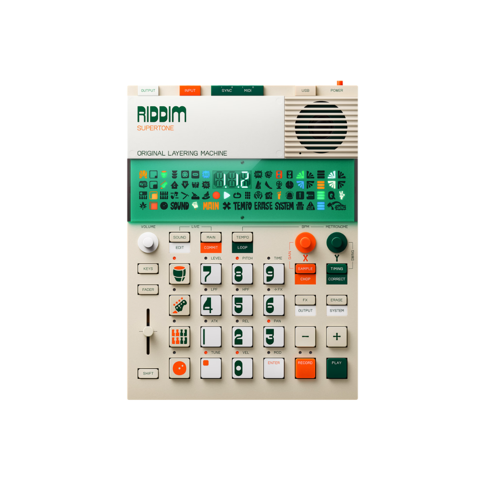 Teenage Engineering EP-40 Riddim Supertone + EP-2350 Fx Mic Bundle
