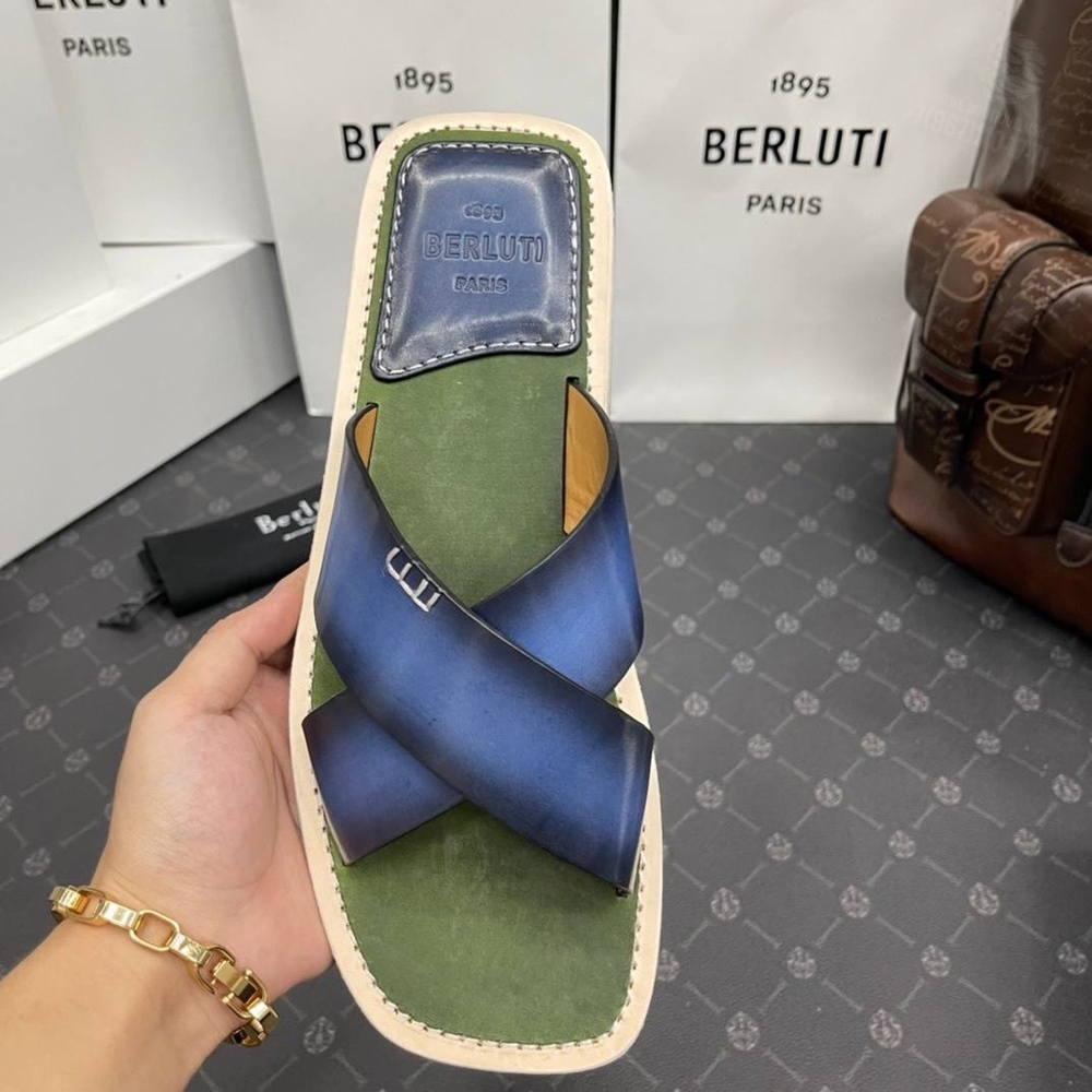 Шлепанцы Berluti