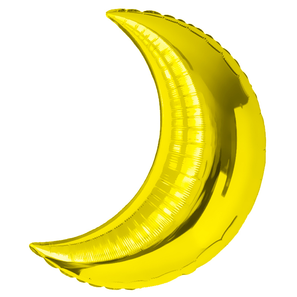 К 36" МЕСЯЦ Полумесяц Золото