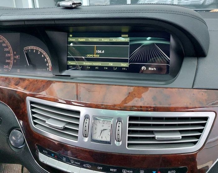 Магнитола для Mercedes-Benz S-класс W221 2005-2009, CL C216 (NTG 3.0) - RDL-8250 монитор 10.25" на Android 13, Быстрая, CarPlay, 4G SIM-слот