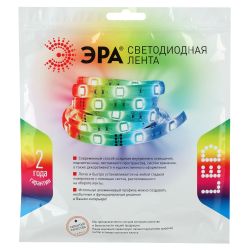 Светодиодная лента ЭРА LS5050-14,4-60-24-33-RGB-5m многоцветная | Светодиодные ленты 24В 2 год