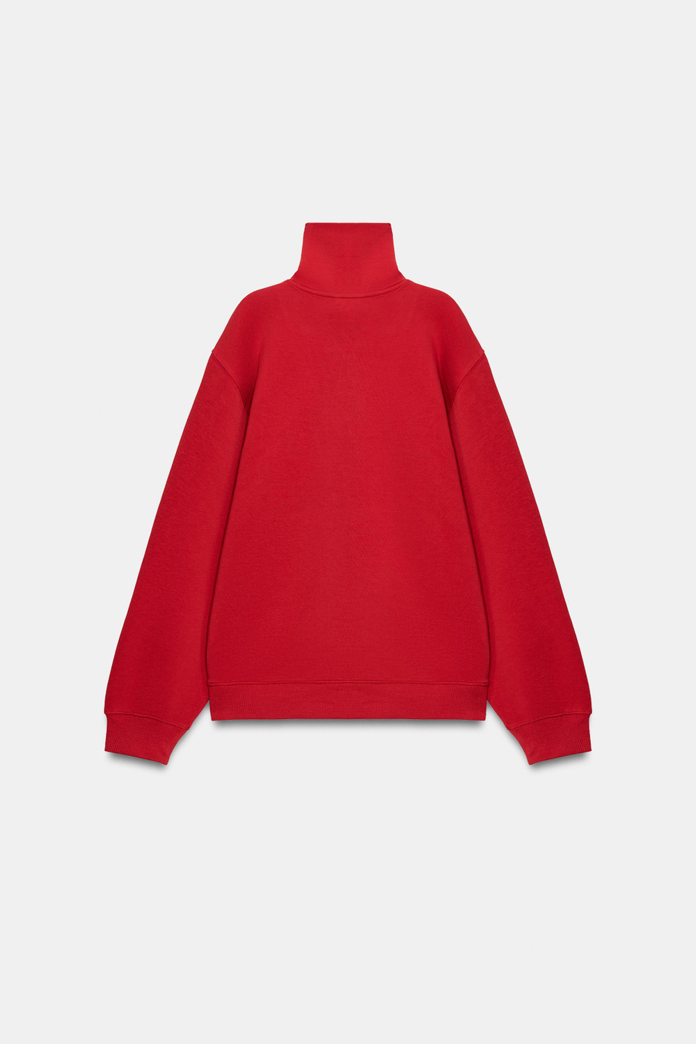 ТОЛСТОВКА ИЗ ИНТЕРЛОКА НА МОЛНИИ — ZARA