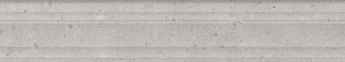 Керамический бордюр KERAMA MARAZZI РИККАРДИ серый светлый матовый обрезной 40x7,3 (27 мм.) арт. BLF010R