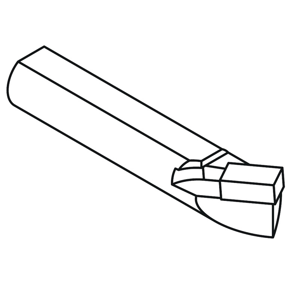 Фасочный резец Ø 10 x 40 мм 30°, COMEC (Италия)