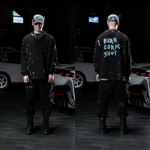 «Junkie» Black 3/4 T-Shirt