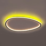 Citilux ТRIO CL215B261E LED RGB Люстра с пультом Чёрная