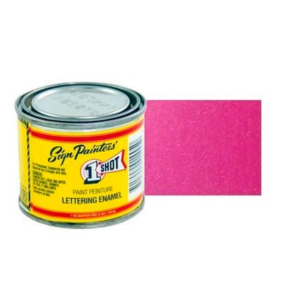 964-P Эмаль для пинстрайпинга 1 Shot Перламутровый темно-розовый (Dark Magenta), 236 мл