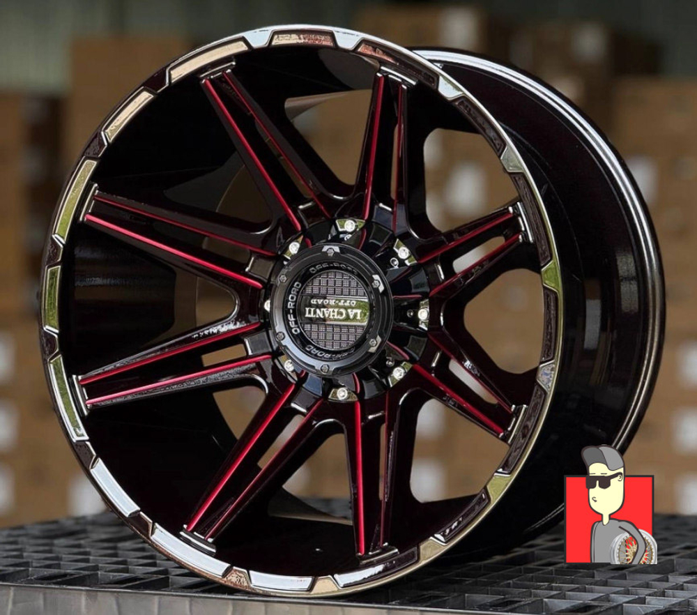 Комплект дисков Fuel Off-Road La Chanti 20x12 et-25 6x135/6x139.7