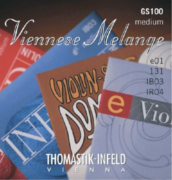 Струны для скрипки размером 4/4, Thomastik GS100 Viennese Melange