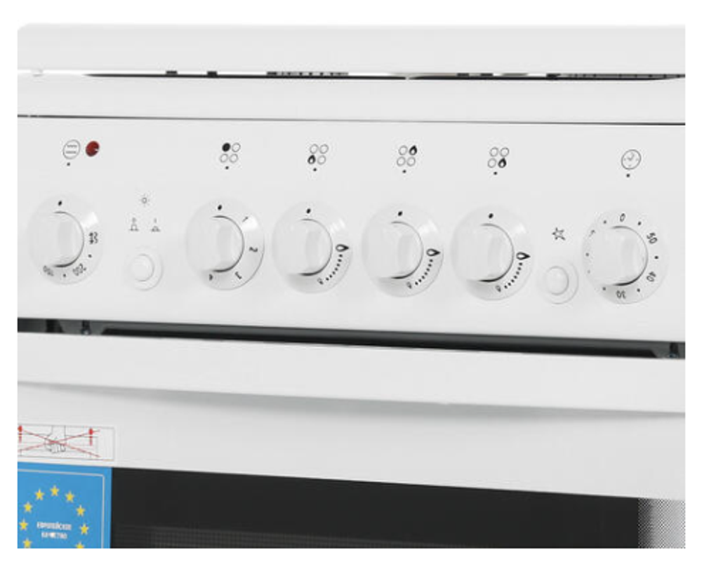 Плита газовая DE LUXE 506031.00гэ (кр)(РАСПРОДАЖА)