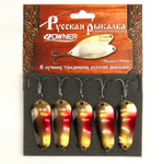 Блесна-колебалка "Русская рыбалка" Шторлинг Большой (58мм, 14гр)