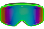 Горнолыжная маска GOG Roxie / Neon Green / Reflex Green / детские до 10 лет