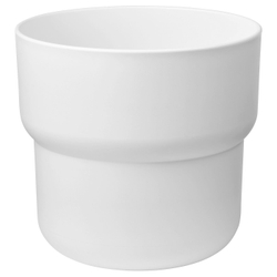 IKEA FÖRENLIG  (ИКЕА ФЁРЕНЛИГ)  -  Кашпо - для дома и улицы белое 24 см