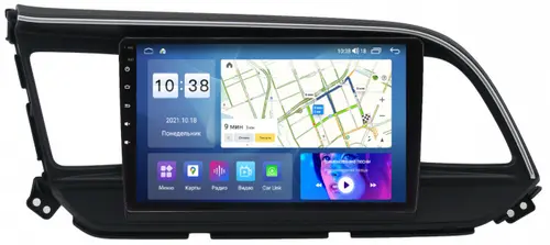 Магнитола для Hyundai Elantra 2019-2020 - Parafar PF365UHD на Android 13, Быстрая, QLED, CarPlay, 4G SIM-слот