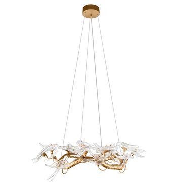 Подвесная люстра LED 48W 3000К 10378/800 античная бронза Voa LOFT IT
