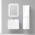 Мебель для ванной комнаты BelBagno ETNA Bianco Lucido 70 см BB700ETL + ETNA-700-2C-SO-BL-P