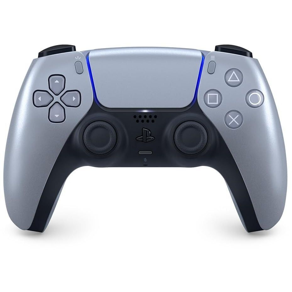 Беспроводной геймпад Dualsense Controller для PS5 (Sterling Silver - Монетный серебряный, CFI-ZCT1W: SIEE)